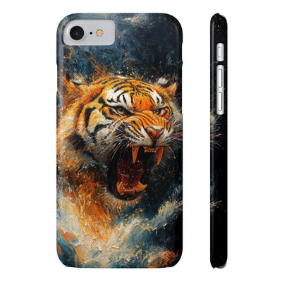 Roaring Tiger Slim IPhone Case - Wild & Fierce Protection