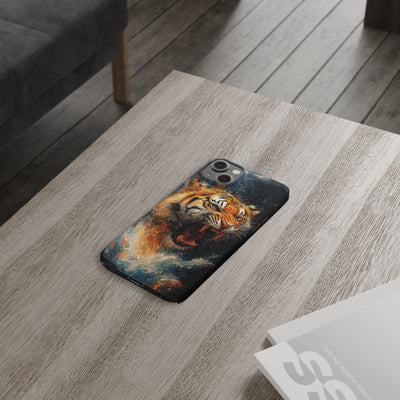 Roaring Tiger Slim IPhone Case - Wild & Fierce Protection