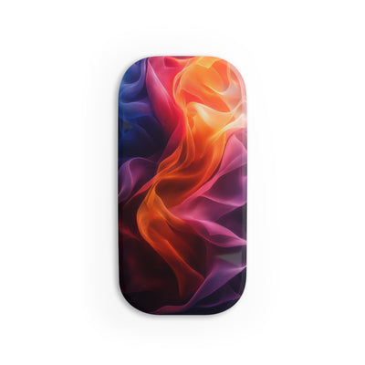 Colorful Abstract Phone Click-On Grip | Stylish Click-On Stand for Easy Handling & Support